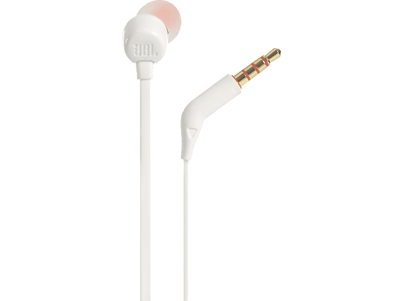 JBL T160, In-ear Kopfhörer Weiß