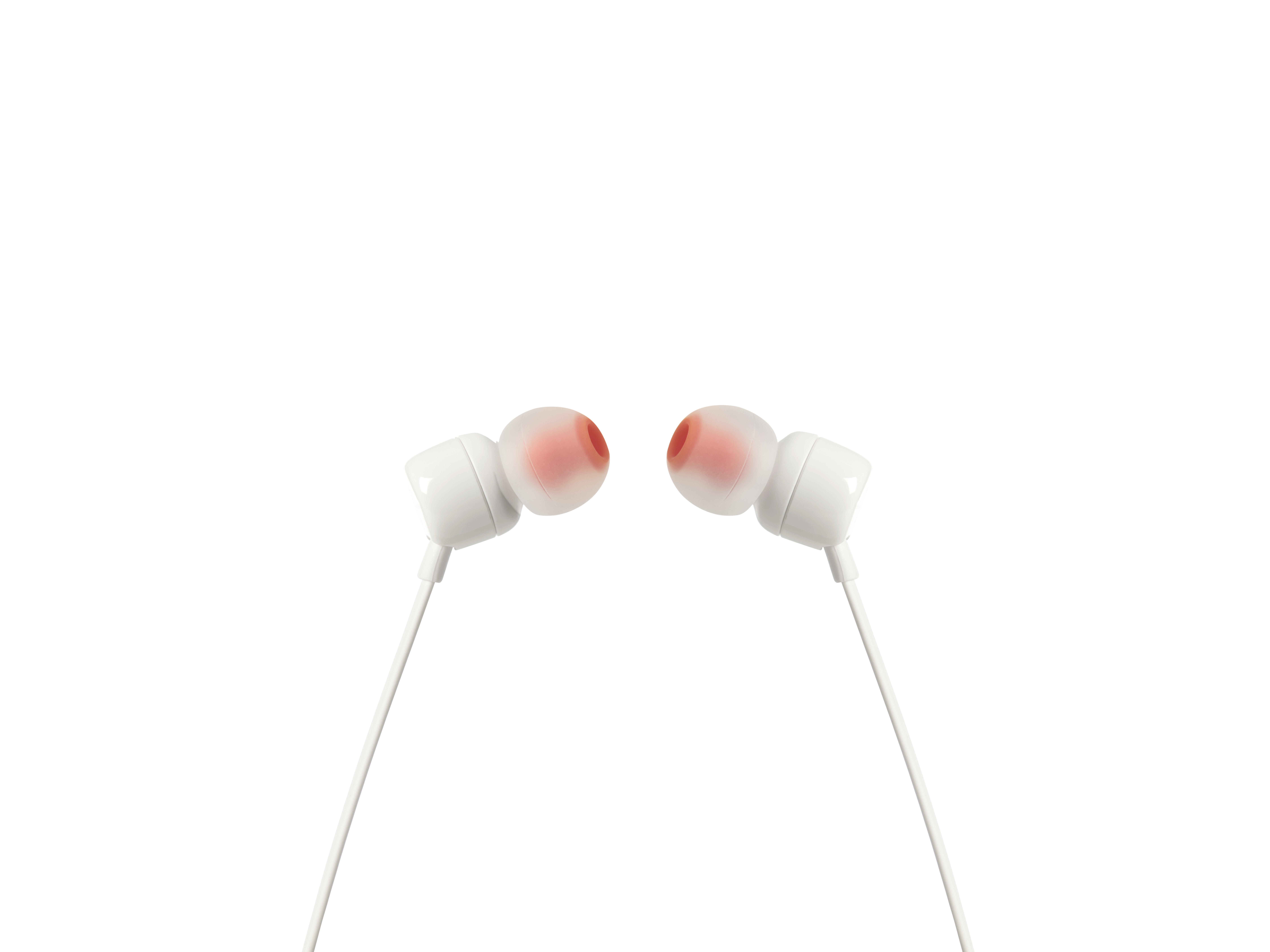JBL T160, In-ear Kopfhörer Weiß
