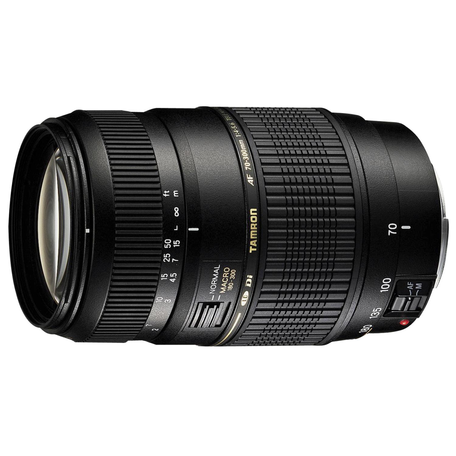 Objetivo - Tamron AF 70-300 mm, f/4-5.6 Di para Canon
