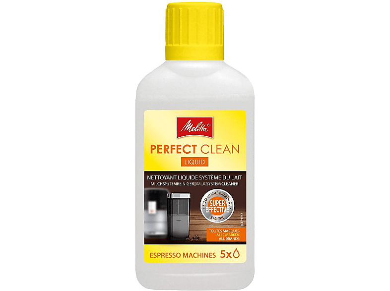 Limpiador líquido del sistema de leche cafeteras - Melitta Perfect Clean liquid, Limpieza a fondo
