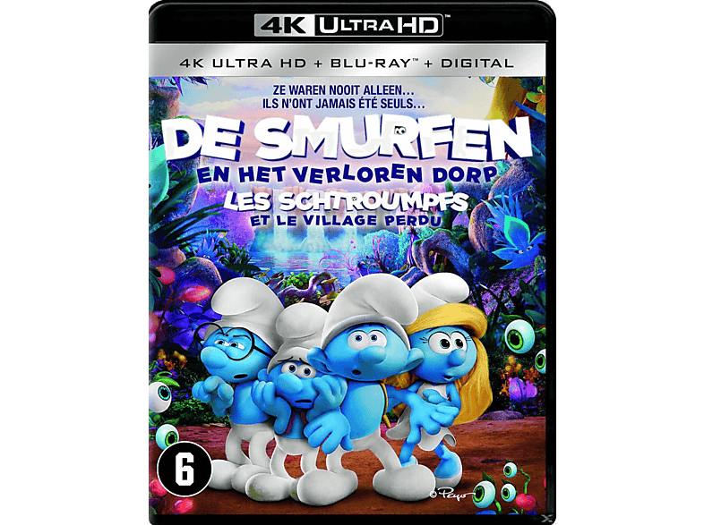 De Smurfen En Het Verloren Dorp - 4K Blu-ray