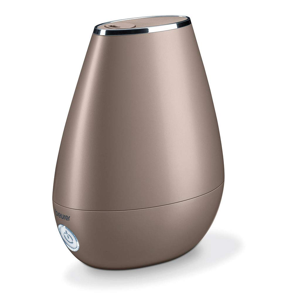 Beurer Lb37 Humidificador micro nebulización hasta 20 m² modo noche silencioso 200 mlh aceites aromaticos w cobre toffee aire por ultrasonido 2 37