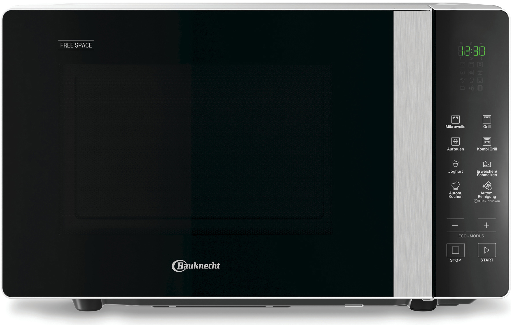 BAUKNECHT MF 203 SB, Mikrowelle (800 Watt, Grillfunktion)