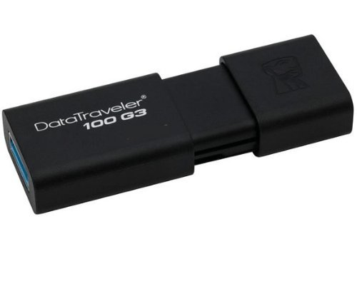 Memoria USB - Kingston, 16GB/3.0/100G3/DT100G3/16GBBK