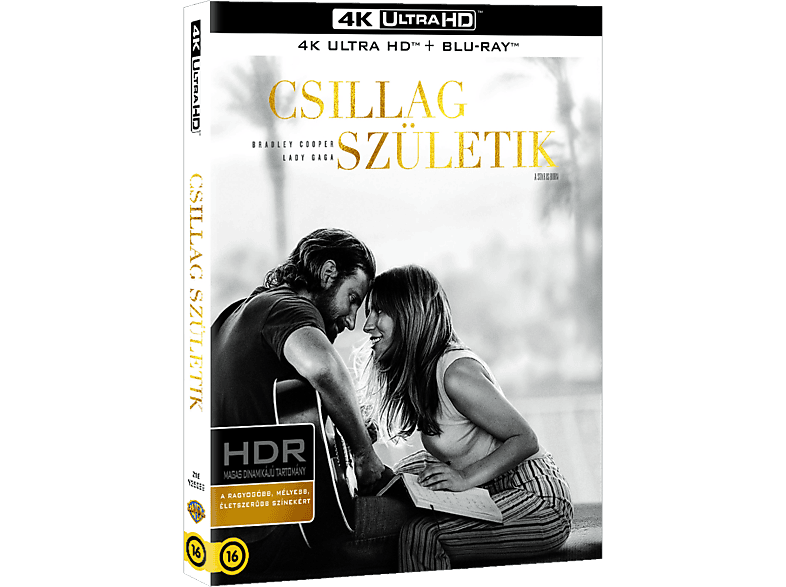 Csillag születik (4K Ultra HD Blu-ray + Blu-ray)