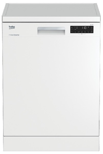 Lavavajillas - Beko DFN28430W, Libre instalación, 14 cubiertos, 8 programas, 60 cm, Blanco