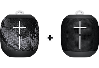 ULTIMATE EARS WONDERBOOM Bundle - 2x Bluetooth Lautsprecher (Phantom schwarz)