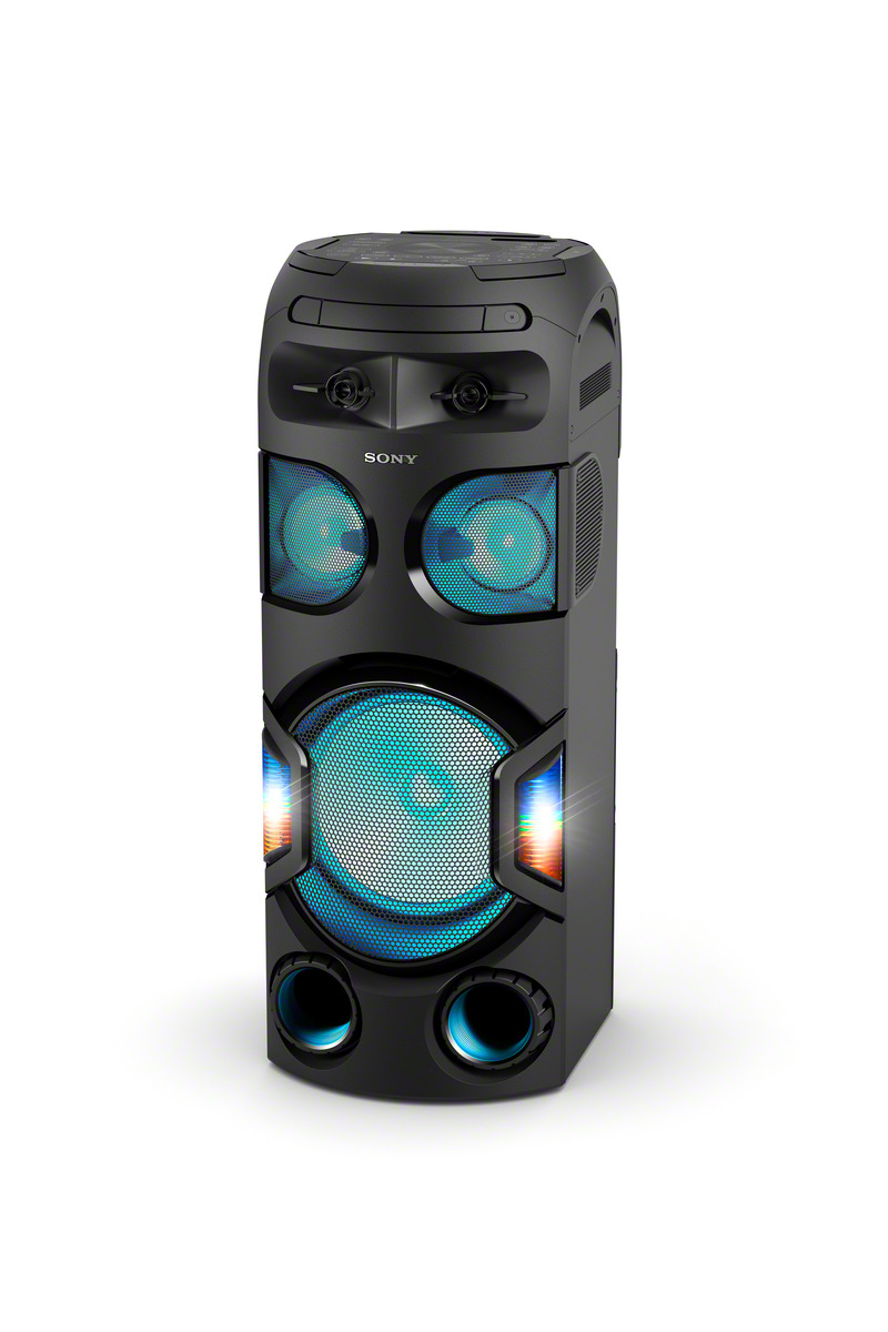 SONY MHC-V72D Wireless Party Chain Partybox, Schwarz