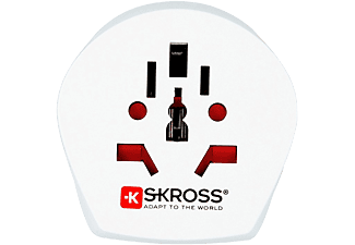 SKROSS World to Italy - Adattatore da Viaggio (Bianco)