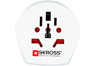 SKROSS World to UK - Reiseadapter (Weiss)