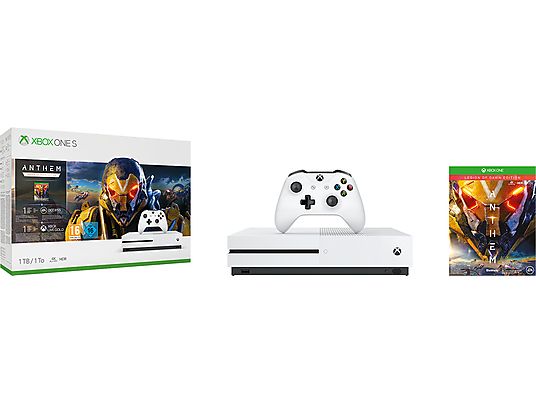 MICROSOFT Xbox One S 1 TB + Anthem (234-00946)