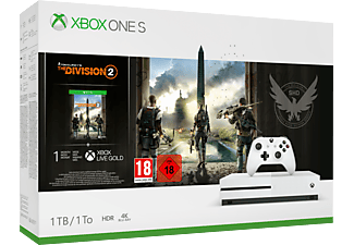 MICROSOFT Xbox One S 1 TB + Tom Clancy's The Division 2