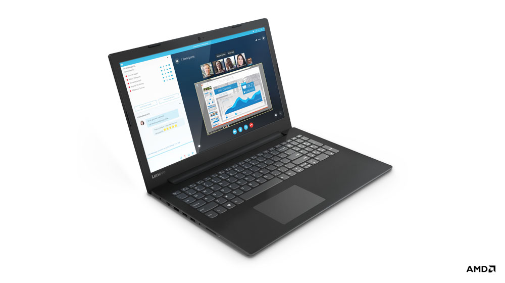 LENOVO - B2B Schwarz mit A-Series Radeon™ GB Notebook GB V145-15, Zoll R5, RAM, Prozessor, 256 Display, AMD SSD, 15,6 8