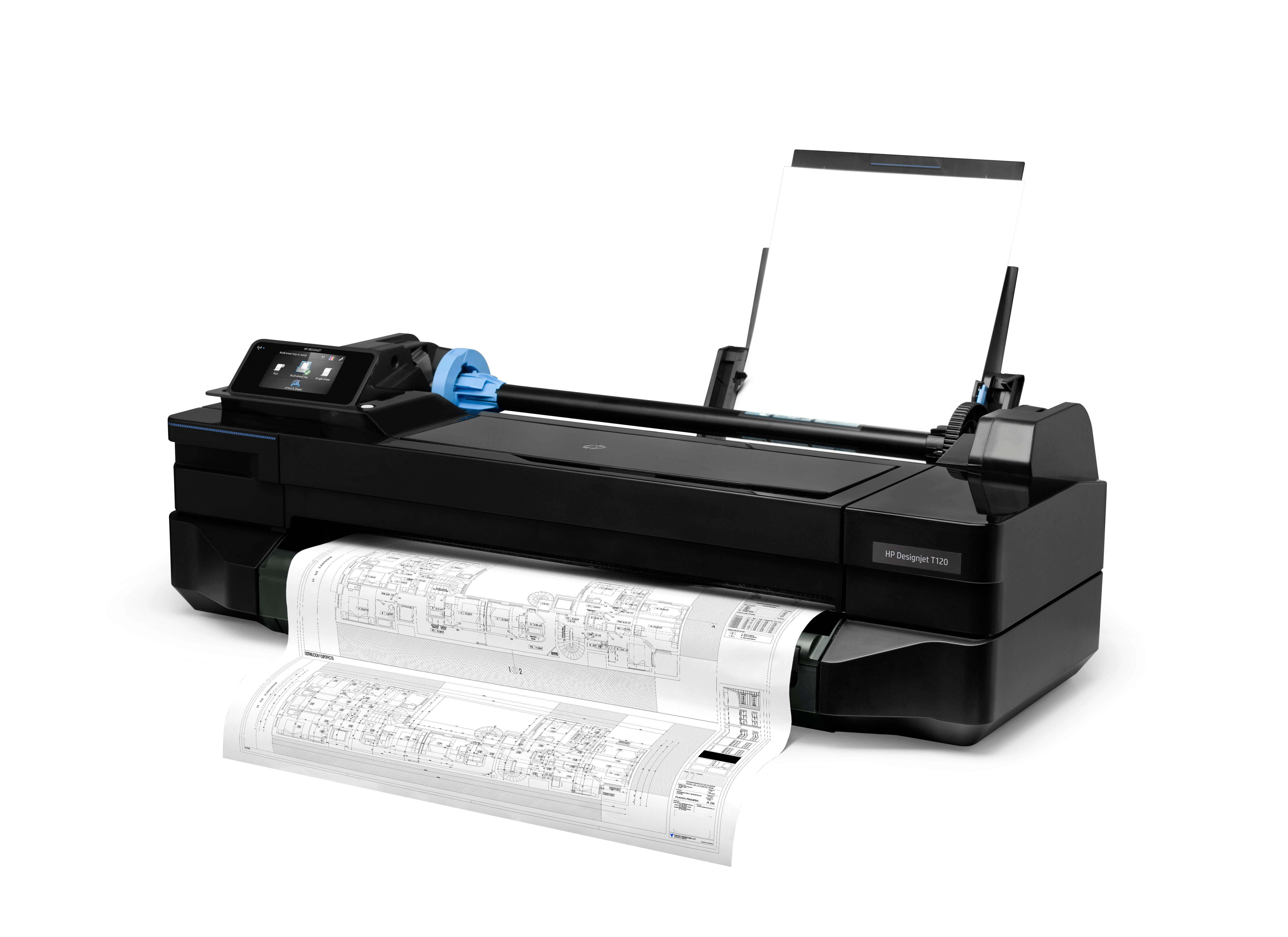 Impresora - HP, DESIGNJET T120 24-IN EPRINTERPLOT