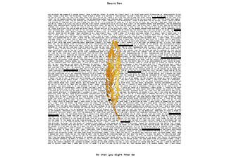 Bear's Den - So That You Might Hear Me CD
