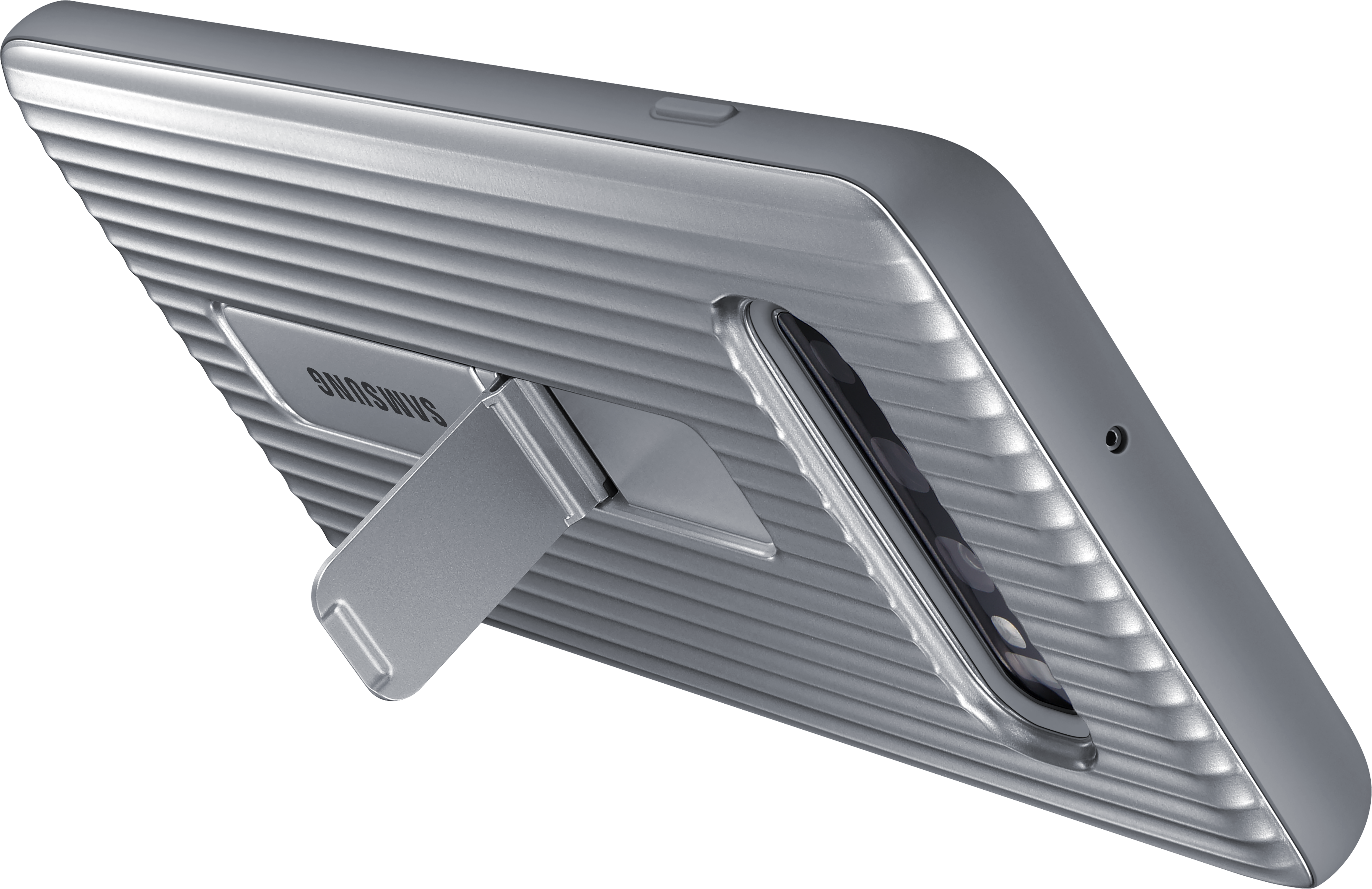 SAMSUNG Protevtive Standcover - Handyhülle (Passend für Modell: Samsung Galaxy S10+)