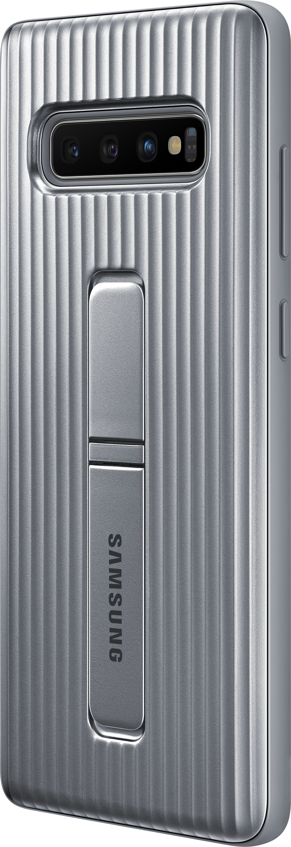 SAMSUNG Protevtive Standcover - Handyhülle (Passend für Modell: Samsung Galaxy S10+)