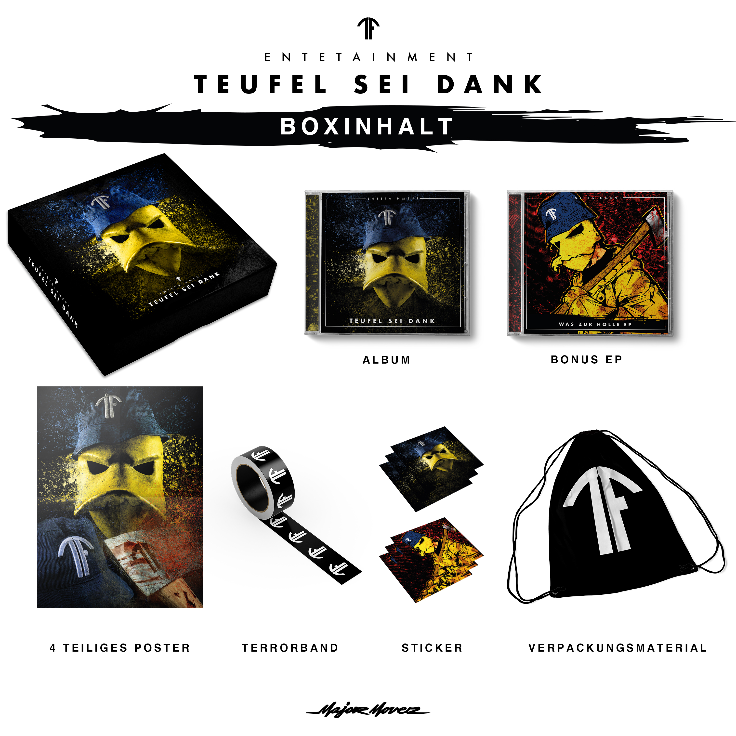 EnteTainment - Teufel Sei Dank  - (CD + Merchandising)