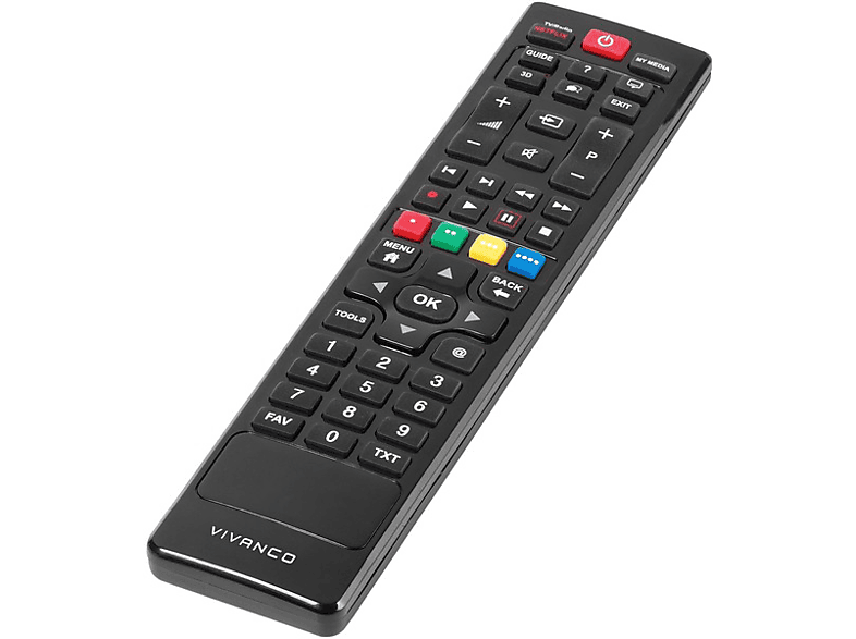 Mando Para Tv vivanco 39299 compatible con lg universal 2000 negro 57 teclas a distancia sin programación