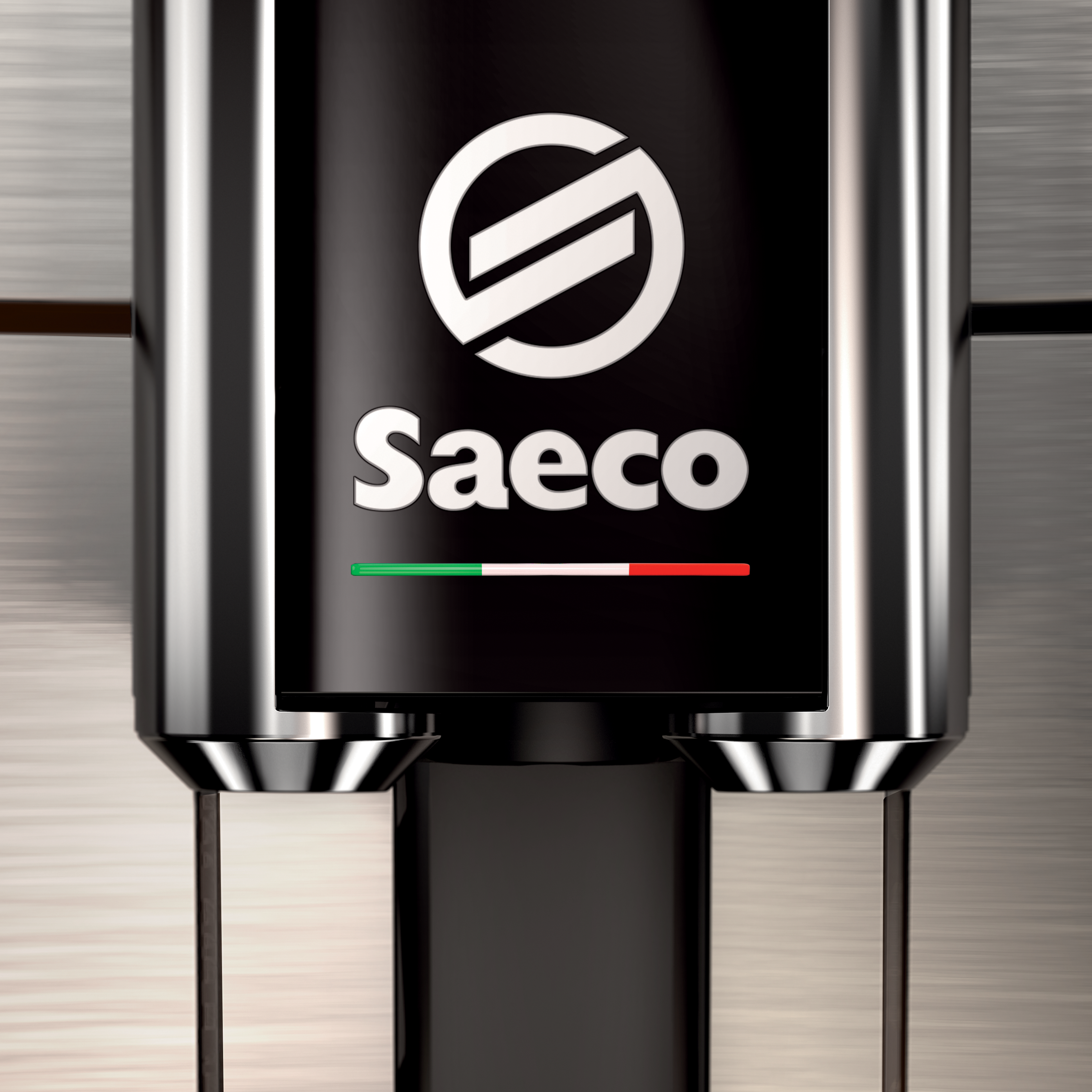 SAECO Xelsis Kaffeevollautomat SM7683/10, schwarz-silber Kaffeevollautomat (Schwarz, Edelstahl, Keramikmahlwerk, 15 bar, externer Milchbehälter)