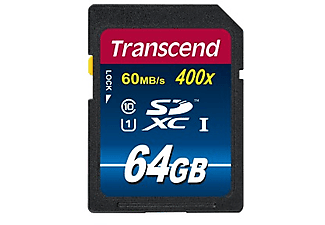TRANSCEND Transcend Premium Scheda di memoria flash, 64 GB -  