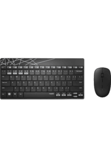 Clavier et souris sans fil ASUS W2500 Noir 