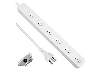 SCHOENENBERGER Power Strip - Bande à sorties multiples (Blanc)