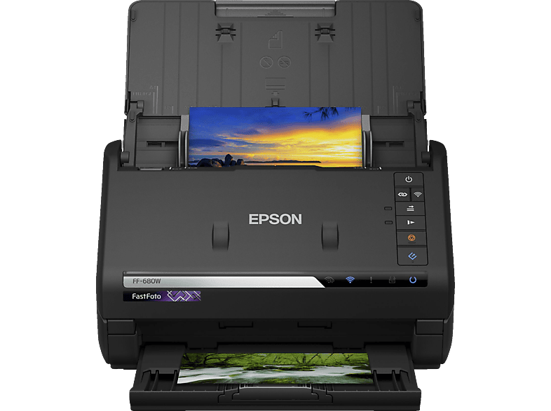  EPSON  FastFoto FF 680W Dokumentenscanner 300 dpi 