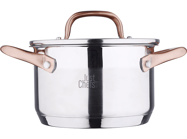 Olla | Bergner BG-9534-MM, 16x10cm, 1.8L, Acero inoxidable