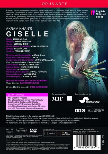 National VARIOUS, - Ballet Giselle Khan\'s English Akram - Philharmonic (DVD)