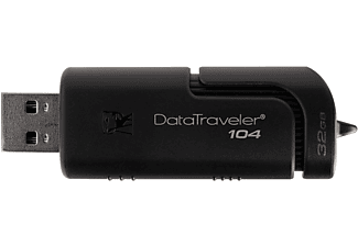 Memoria Usb  - Kingston, 32GB USB 2.0 DATATRAVELER 104