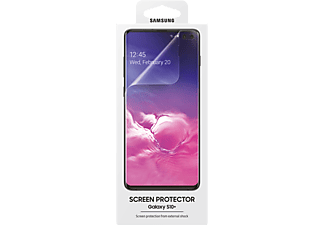 SAMSUNG Film Clear - Pellicola protettiva (Adatto per modello: Samsung Galaxy S10+)