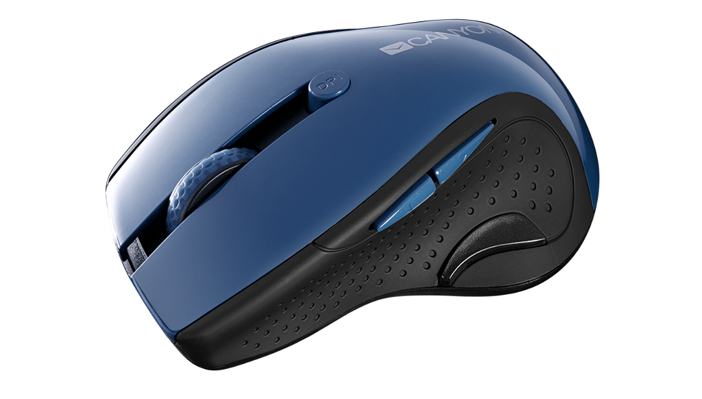 CANYON CNS-CMSW01 kék vezeték nélküli optikai egér