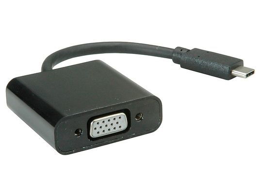 VALUE 12.99.3203 - Adattatore USB-C-VGA (Nero)