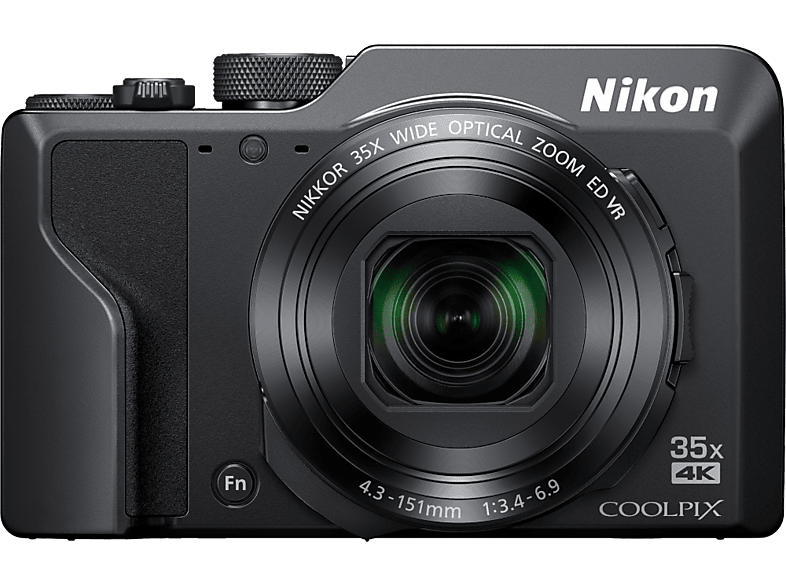 NIKON Compact camera Coolpix A1000 Zwart (VQA080EA)