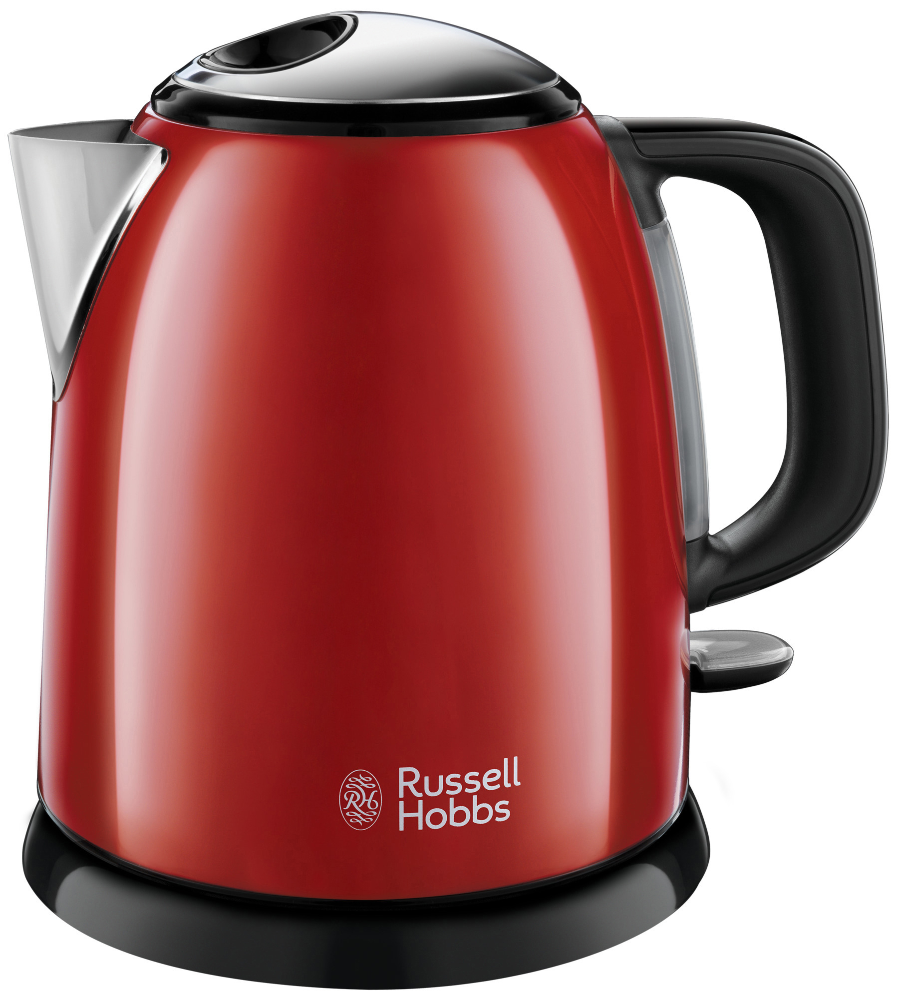 Rot/Schwarz Mini 24992-70 RUSSELL HOBBS Wasserkocher, Colours Plus+