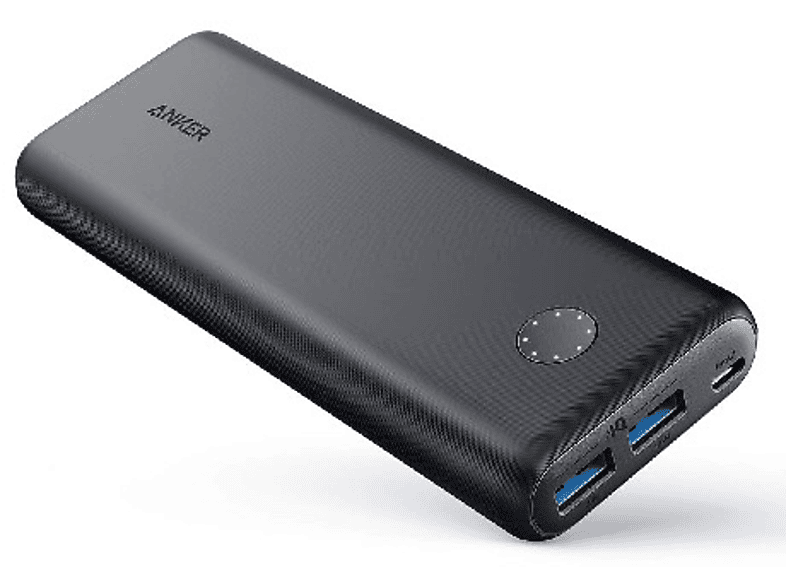 Powerbank Anker PowerCore II 20000, 2 USB, 20000 mAh, Carga rápida