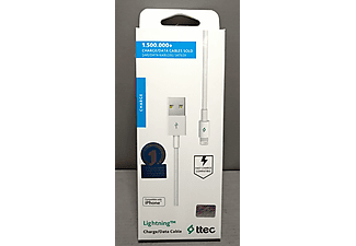 TTEC 2DK7508B 1 m Beyaz USB to Lightning Şarj Kablosu_3