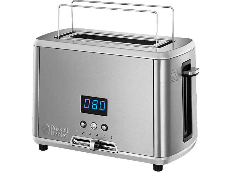 RUSSELL HOBBS 2420056 Compact Home Mini Toaster Edelstahl (820 Watt
