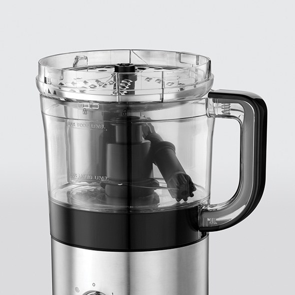 RUSSELL HOBBS 25280-56 Compact Home Mini Zerkleinerer Edelstahl (Rührschüsselkapazität: 1,2 l, 500 Watt)