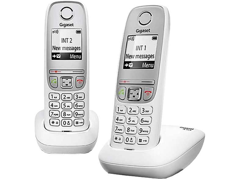 GIGASET Draadloze telefoon A415 Wit Duo (L36852-H2505-E102)