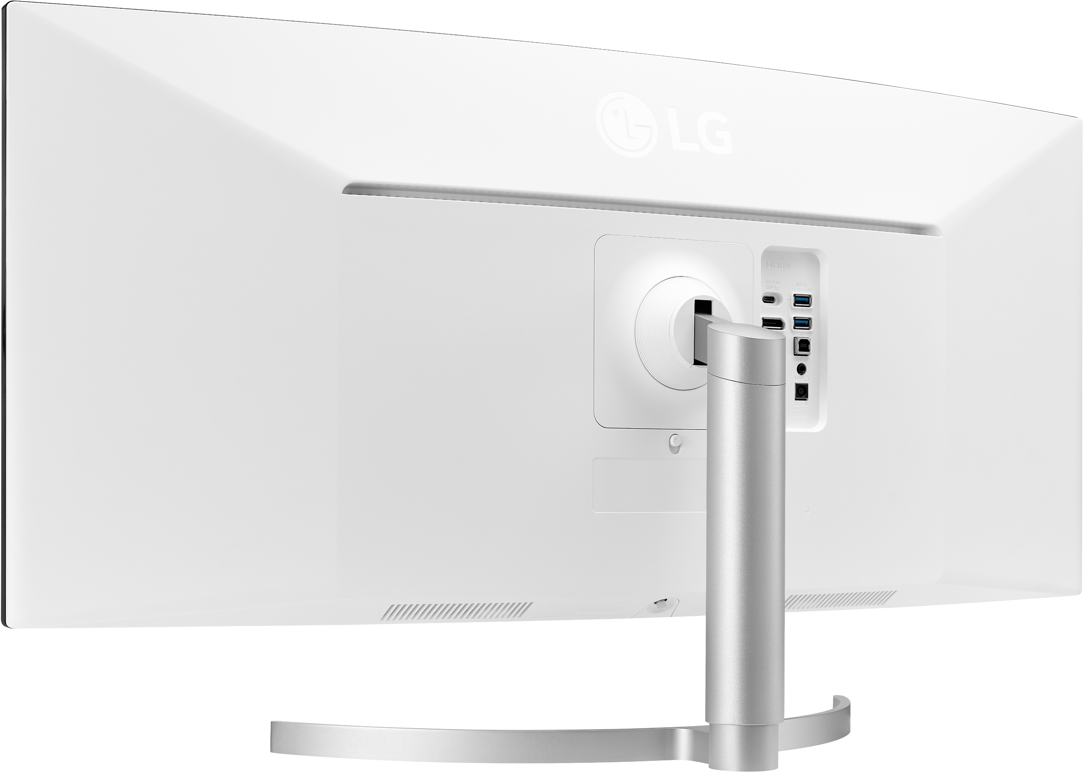 LG ELECTRONICS Monitor 34WK95C-W, 34 Zoll, weiß 34 Zoll Monitor, QHD, 5 ms Reaktionszeit, 350 cd/m², 60 Hz, Weiß