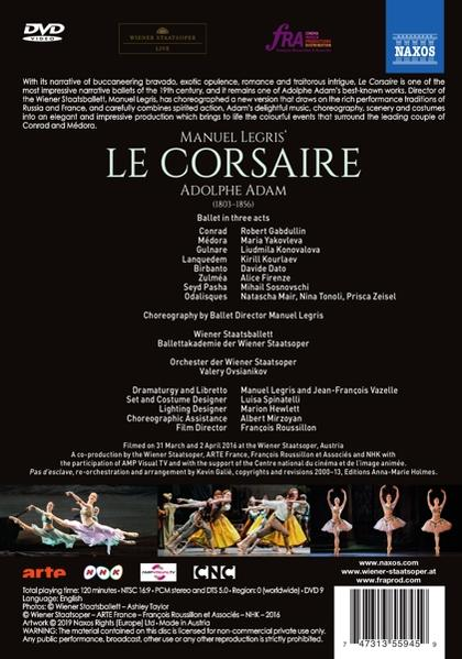 VARIOUS, Wiener Staatsballett, (DVD) - Der - Corsaire Wiener Staatsoper Orchester Le