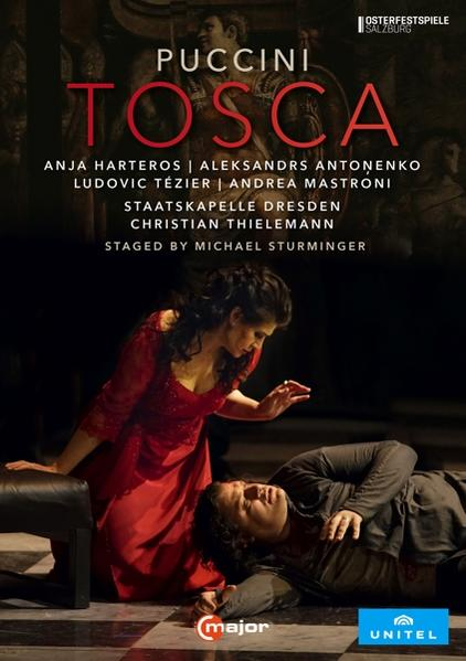 Anja Harteros, Aleksandrs Antonenko, (DVD) Andrea Tosca Ludovic - Staatskapelle Tézier, Mastroni, - Dresden