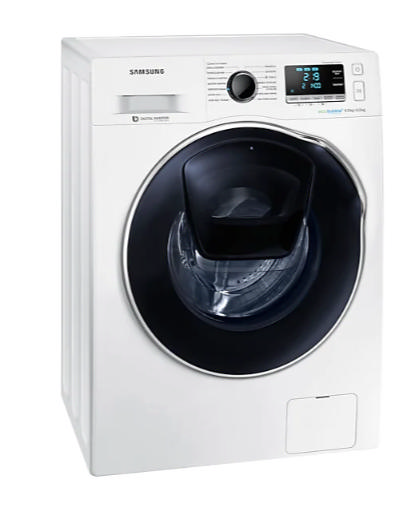 SAMSUNG WD90K6B10OW/AH A Enerji Sınıfı 9 kg Yıkama 6 kg Kurutma 1400D  Çamaşır Makinesi Beyaz