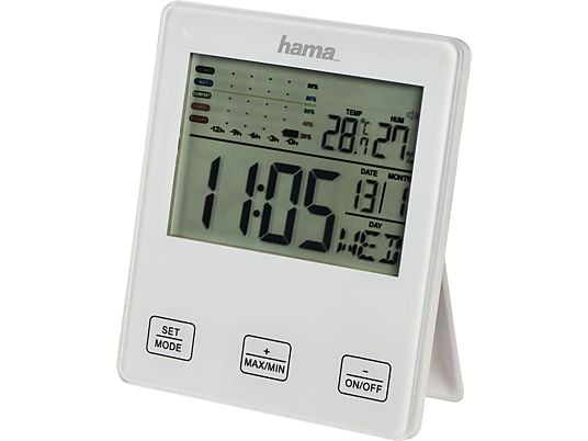 HAMA TH-10 - Termometro/Igrometro (Bianco)