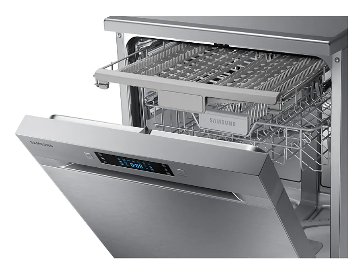 SAMSUNG DW60M6072FS/TR E Enerji Sınıfı 7 Programlı Bulaşık Makinesi Inox