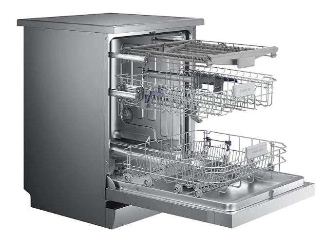 SAMSUNG DW60M6072FS/TR E Enerji Sınıfı 7 Programlı Bulaşık Makinesi Inox