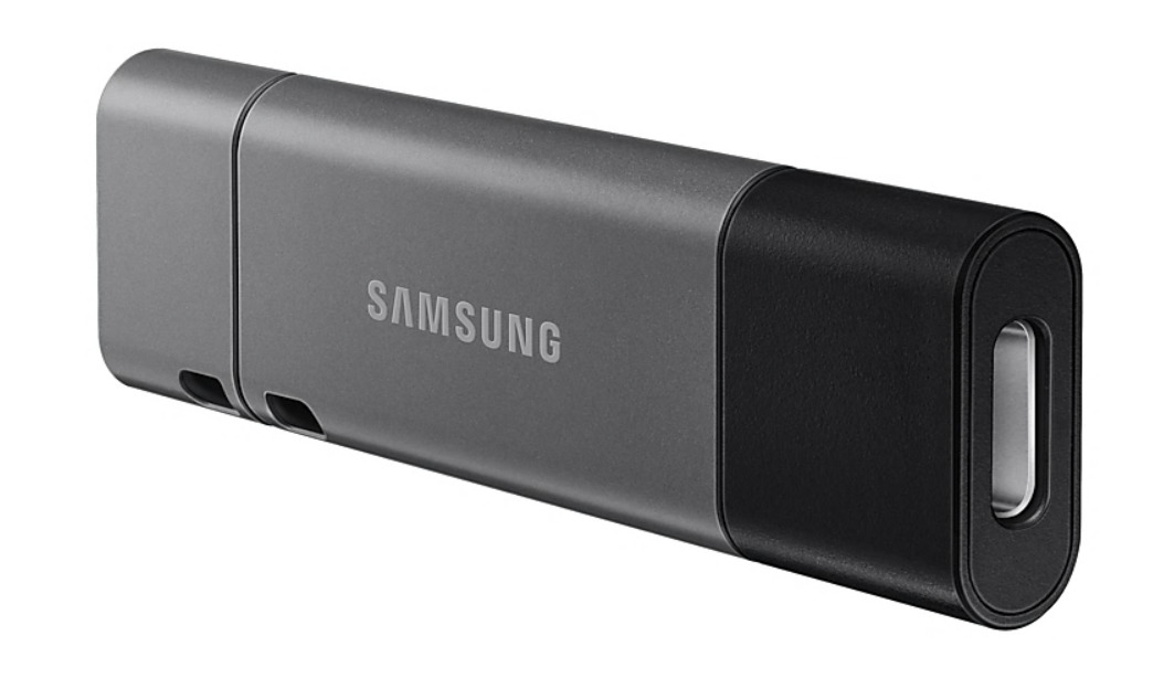 SAMSUNG Duo Plus USB-Stick, 128 GB, 300 MB/s, Grau