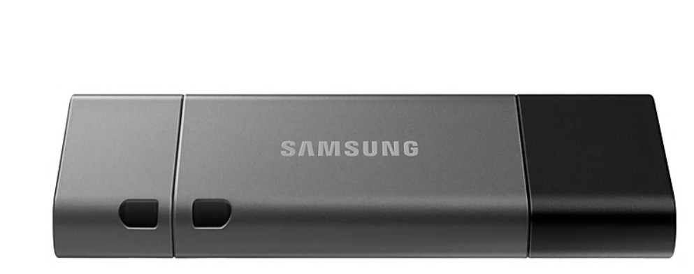SAMSUNG Duo Plus USB-Stick, 128 GB, 300 MB/s, Grau